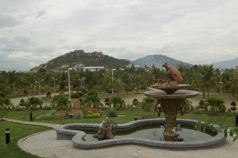 Phan Rang- hotel parking lot